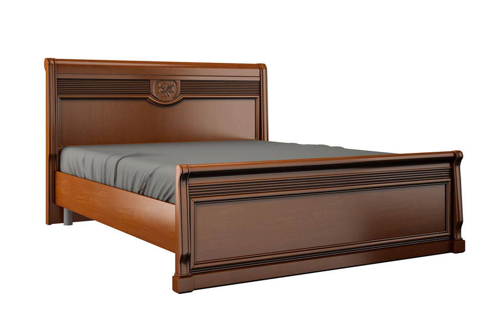 Двуспальные кровати - изображение №3 "Кровать Изотта"  на www.Angstrem-mebel.ru