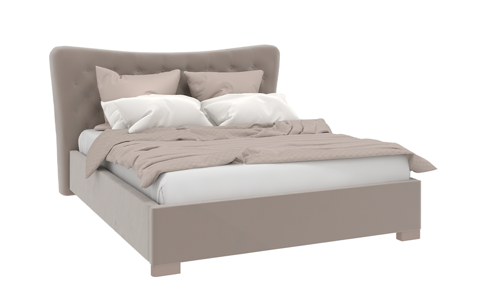 Двуспальные кровати - изображение №2 "Кровать Онтарио ОН-810.26"  на www.Angstrem-mebel.ru
