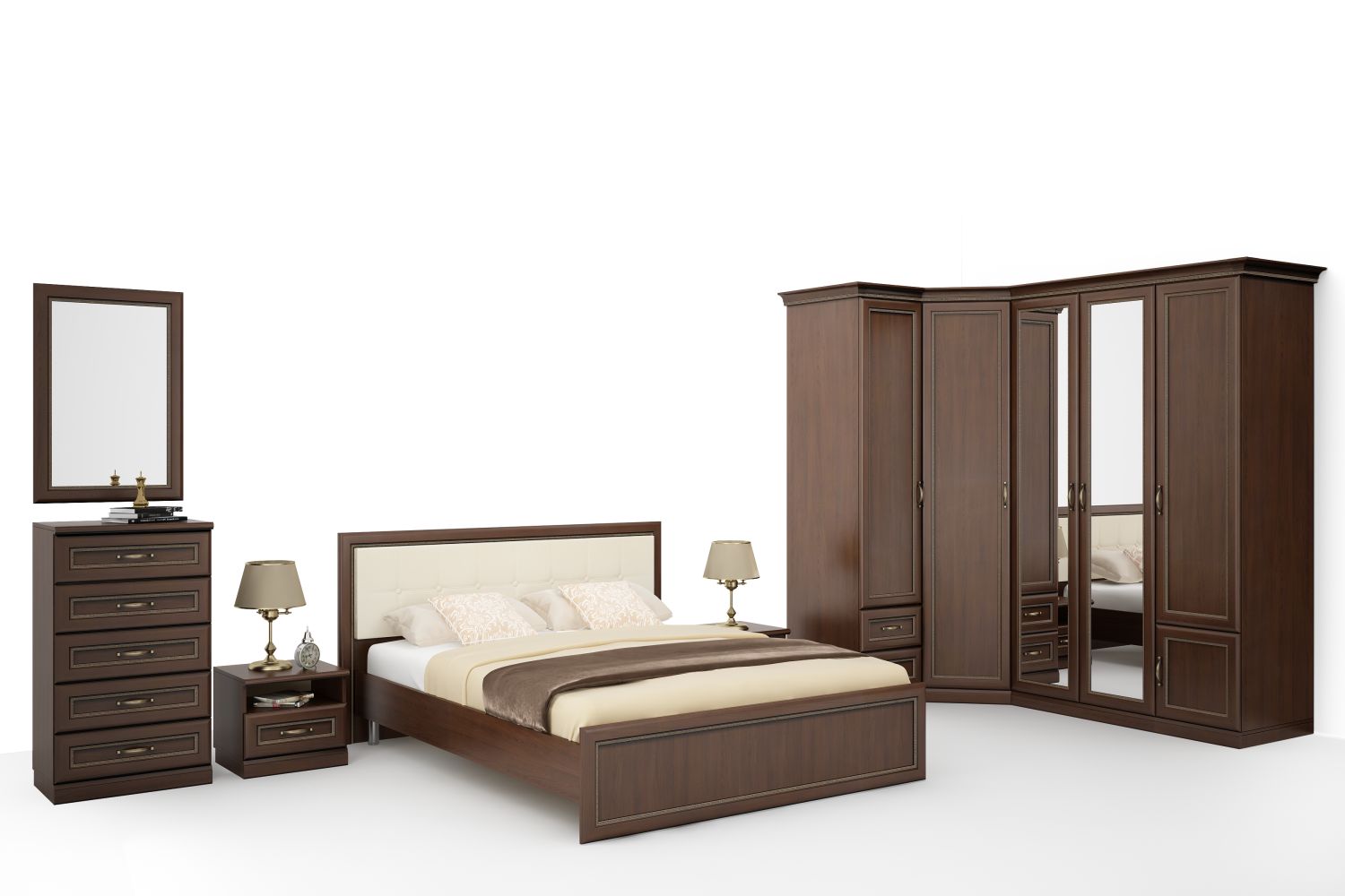 Двуспальные кровати - изображение №9 "Кровать Луара"  на www.Angstrem-mebel.ru