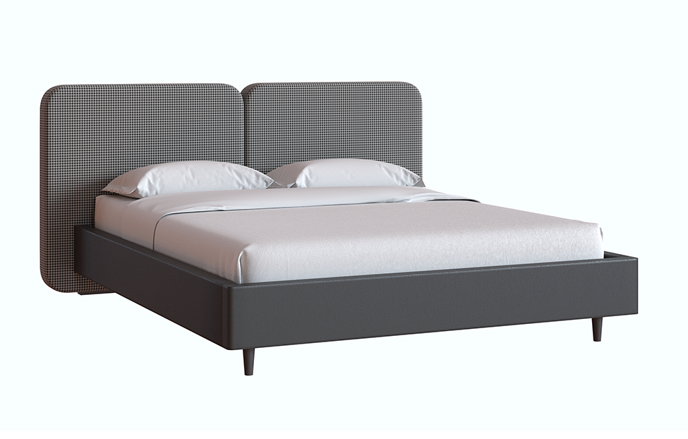 Двуспальные кровати - изображение №3 "Кровать Интро"  на www.Angstrem-mebel.ru