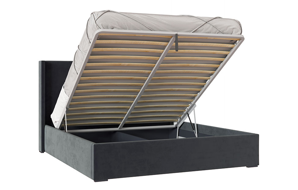 Двуспальные кровати - изображение №3 "Кровать Орландо с подъёмным механизмом ОР-811.28"  на www.Angstrem-mebel.ru
