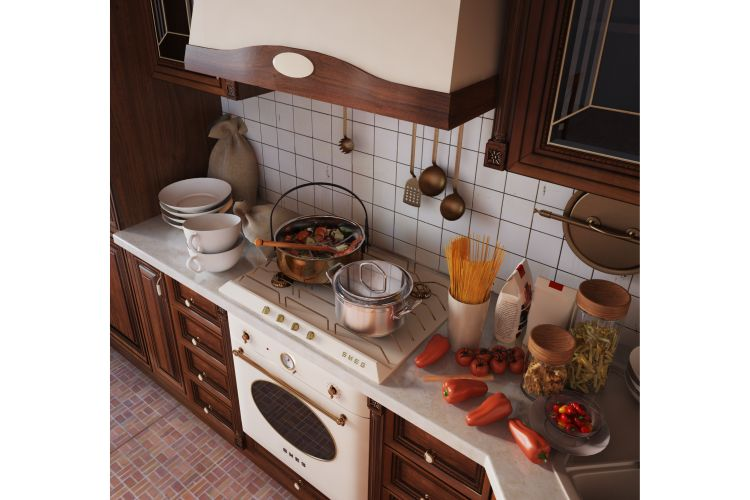 Кухни - изображение №4 "Кухня угловая Фиренце"  на www.Angstrem-mebel.ru
