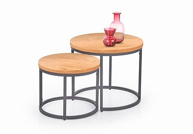 Комплект столиков Oreo 2, стиль Хай-Тек Лофт Современный, гарантия 