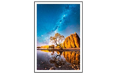 Постер «Млечный Путь над деревом» (57 х 84 см) -  - изображение комплектации 295795